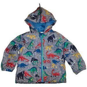 Fall Dinosaur Fleece Hooded Jacket sz 18m